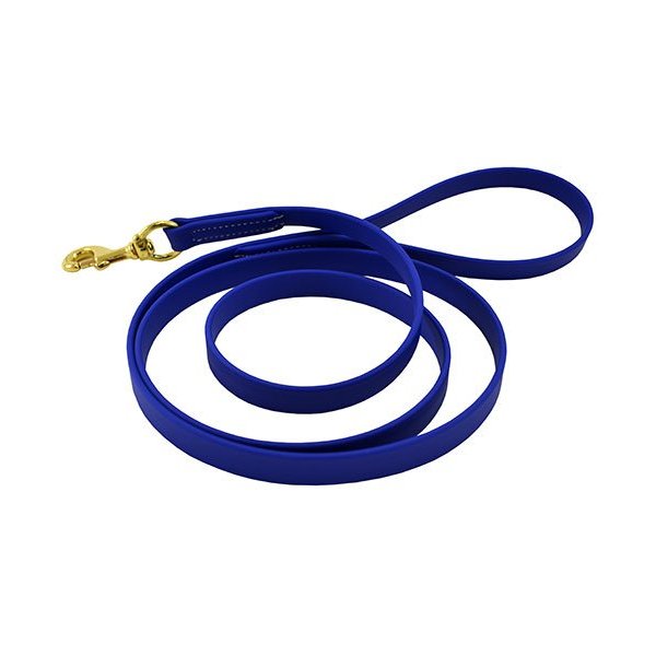 Ray Allen RAM-Tech Leather Alternative Lead, Blue, 6' L x 3/4"