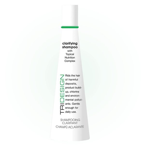 TRIDESIGN TRI Professional Clarifying Shampoo - Liquid Shampoo for Hair Deep Cleansing - BBuild Up & Impurities - Perfect Hair Care Products & Everyday Shampoo - 10.5 fl. oz.