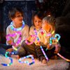 Glow Sticks Light Up Fidget Pop Tubes 6 Pack Glow in The Dark Party Supplies Toddler Sensory Toys, Glow Stick Party Pack Halloween Party Favors Goodie Bag Stuffers Christmas Return Gifts for Kids