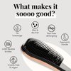 Detangler Brush for Thick Hair, Curly, Straight & Natural Hair - Gentle Detangling Hair Brush for Women, Kids & Toddlers with Flexible Bristles - Lily England Hairbrush for Wet & Dry Hair, Rose Gold