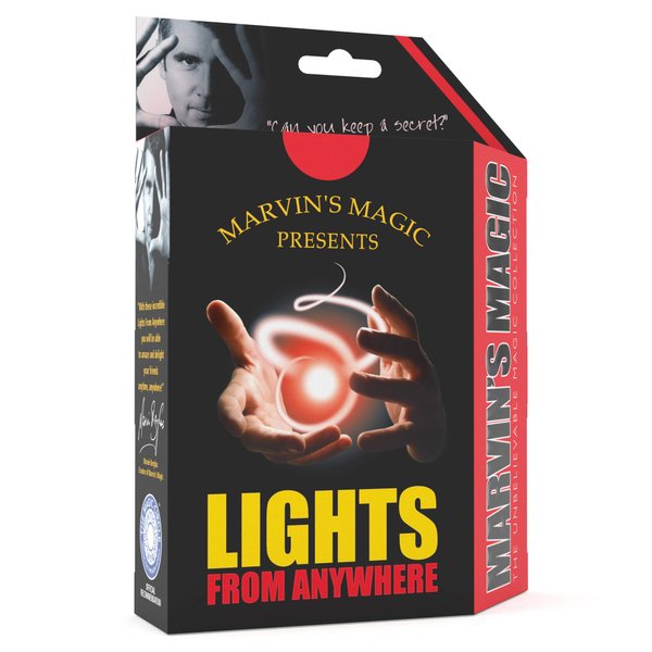 Marvin's Magic - Lights from Everywhere - Teen & Adult Edition - Professional Adult Tricks Set - Amazing Magic Tricks for Teens & Adults - Includes Light Props and Instructions
