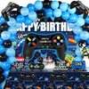BAOOOFUL Game Night Theme Birthday Supplies,Bitthday Party Decorations for Boys Table Centerpieces for a Kid's Birthday Decorations & Favors（4PCS）
