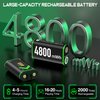 Controller Charger Station with 2x4800mWh Rechargeable Battery Packs for Xbox One/Series X|S Controller, Dual Charging Dock for Xbox One Controller Battery Pack with 4 Batteries Covers for Xbox