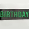 It’s My 21st Birthday Sash,21st Birthday Sash,Glitter Letter 21st Birthday Sash for Girls,Happy 21st Birthday Party Decorations,Black and Green