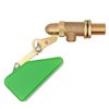 MACGOAL 1/2 Inch Brass Valve with Plastic Float Water Float Valve with Adjustable Arm Automatic Fill Float Ball Valve for Water Tank Fountains Livestock Waterer