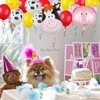 Farm Animal Balloons Set Pig Cow Horse Donkey Head Shaped Mylar Foil Cow Print Latex Balloon for Barnyard Farm Theme Birthday Party Supplies Decorations