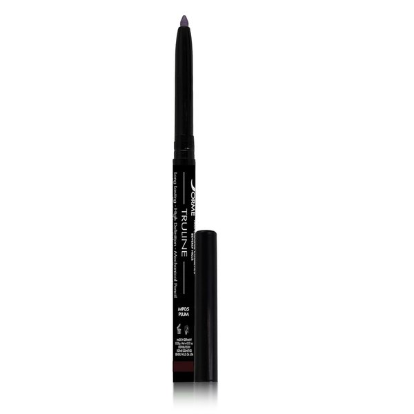 SORMÉ Truline Professional Mechanical Smudge Proof Eyeliner Pencil - Vitamin E Waterproof Gel Formula with Finest Color Pigment & Ultra Creamy - Nourishes Skin for All Day Long - 0.1 Ounce - Plum