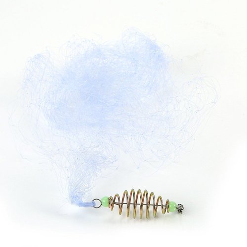 4pcs Fishing Gill Net, Copper Cast Net with Luminous Beads for Night Shoal Fishing( 10#) Fishing Net Cast Nets For Fishing