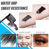 Mascara for Older Women 60 Plus, Mascara for Seniors with Thinning Lashes, Hypoallergenic Mascara Sensitive Eyes, Mascara Black Volume and Length, Black Mascara Waterproof Smudge Proof, Black (2pc)