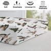 Mallard Duck Changing Pad Covers Duck Hunting Reeds Trees Diaper Changing Pad Covers Sheets for Girls Boys Soft Breathable Stretch Fitted Change Table Pad Mats Covers 32''x16''