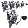Sougayilang Fishing Reel 13+1BB Light Weight Ultra Smooth Aluminum Spinning Fishing Reel with Free Spare Graphite Spool (XY3000)