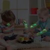 Glow in The Dark Monster Truck Temporary Tattoos for Kids 80Pcs (10 sheets) Luminous Monster Truck Tattoos for Kids Boys Girls Birthday Party Supplies Party Favors Fake Tattoos Prize Gifts
