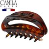 Camila Paris NV23 French Hair Clip for Women, Tortoise Shell Girls Hair Claw Clip Jaw Fashion Durable Styling Hair Accessories for Women, Luxury Ladies Strong Hold No Slip Grip Clamp, Made in France