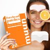 Muun Forehead Wrinkle Patches 20Pcs with Vitamin C, Hyaluronic Acid, Collagen and Grapeseed Extract, Anti Wrinkle Patches, Forehead Wrinkles Treatment, Smooth Skin