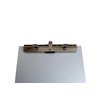 Saunders Silver Memo Size Aluminum Redi Rite Storage Clipboard with 1 Inch Storage Compartment and Self Locking Latch - Form Holder Perfect for Contractors, Truckers, and Office Use
