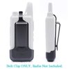 Walkie Talkie Belt Clip Compatible for WLN KD-C1 AP-100 Retevis RT22 Zastone X6 NKTECH NK-U1 Zeadio ZS-B1 LUITON LT-316 TIDRADIO TD-M8 RADTEL RT-10 RADIODDITY R1 Radio (8 Pack)