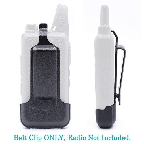 Walkie Talkie Belt Clip Compatible for WLN KD-C1 AP-100 Retevis RT22 Zastone X6 NKTECH NK-U1 Zeadio ZS-B1 LUITON LT-316 TIDRADIO TD-M8 RADTEL RT-10 RADIODDITY R1 Radio (8 Pack)
