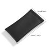 Pack of 3 Leather Soft Eyeglass Case Pouch Squeeze Top Sunglasses Case Portable Glasses Bag for Women and Men