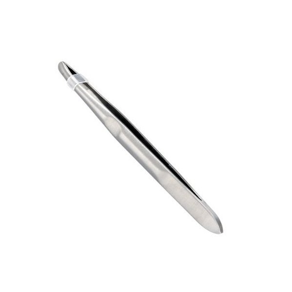 Yimart® Silver Stainless Steel Round Tip Eyebrow Hair Tweezer Makeup Cosmetic Tool