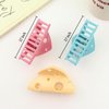 Rose Red Hair Clips Cheese Hair Clips Cute Paw Clips Women Girls Hair Clips for Thick Hair Makeup Pink Red Blue Hair Accessories Hair Clip