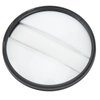 58MM Lens Filter Kit Camera Special Effects Filter Double Glass Split Diopter Filter Half Moon Glass Split Diopter Filter Foreground Blur Photography SLR Accessory Filter