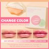 HOSAILY Color Changing Lazy Lipstick, Magic Blush Tinted Lip Balm, PH Temperature Changing Multi-Use Lips and Cheek Jelly Tint Makeup, Hydrating Long Lasting Labiales Magicos Lipstick for Women #3