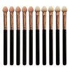 Makeup Brushes Set for Women Professional,UorPoto 10Pcs Sponge Eyeshadow Brush Sets Applicator Double Sided reusable