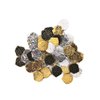 Seven Seas Pirates Coins - Golden & Silver Doubloons - Metal - Party & Decorations Supplies - Lot of 100