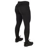 CHAMPRO Girls Tournament Traditional Low-Rise Softball Pants, Black, Medium