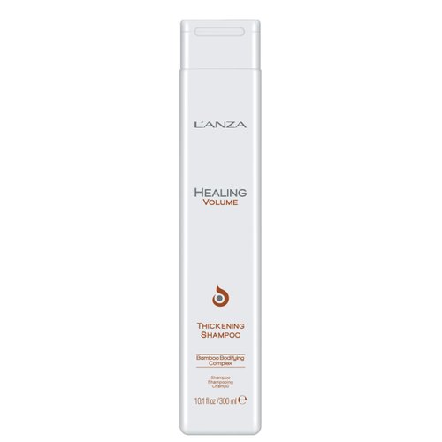 L'ANZA Healing Volume Thickening Shampoo, Boosts Shine, Volume, and Thickness for Fine and Flat Hair, Rich with Bamboo Bodifying Complex and Keratin (10.1 Fl Oz)