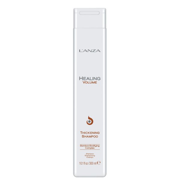 L'ANZA Healing Volume Thickening Shampoo, Boosts Shine, Volume, and Thickness for Fine and Flat Hair, Rich with Bamboo Bodifying Complex and Keratin (10.1 Fl Oz)