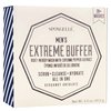 SPONGELLÉ Men's Extreme Buffer - Body Wash/Shower Gel Sponge - Bergamot Absolute White