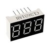 uxcell Common Cathode 11 Pin 3 Bit 7 Segment Display 0.89 x 0.55 x 0.28 Inch 0.35" Red LED Display Digital Tube 5pcs