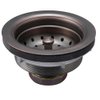 Plumb Pak K5435VB Kitchen Sink Strainer with Fixed Post Basket, 1 Pack, Venetian Bronze