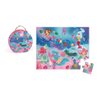 Janod 24 Piece Mermaid Floor Puzzle - Mini Suitcase Hat Box - Ages 3+ - J02683