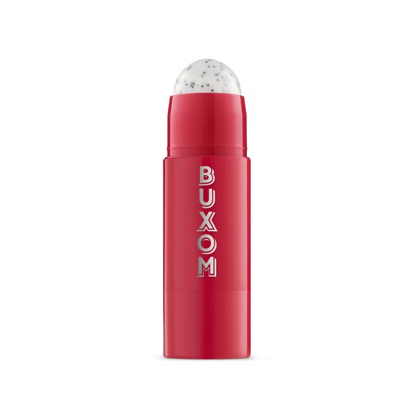 BUXOM Power-Full Lip Scrub, Gentle Sugar Exfoliator, Hydrating Scrub Stick for Lip Prep, Moisturizing Lip Care with Papaya Seed Oil, Cruelty Free