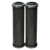 Culligan SCWH-5 Standard-Duty Whole House Water Filter Replacement Cartridges, 2-Pack, Black