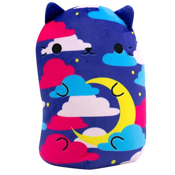 Cats vs Pickles - Jumbo - Twinkle Kitty - Super Soft and Squishy Stuffed Bean-Filled Plushies - Great Toys for Boys and Girls. Collect These as Desk Pets, Fidget Toys, or Sensory Toys.