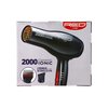 RED by Kiss Hair Dryer Ionic Hair Blow Dryer - Ceramic Technology, Anti-Frizz, 3 Heat Settings, Lightweight, 2 Detangler Piks
