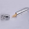 Hotop Portable Toothpick Holder Pocket Waterproof Aluminium Alloy Toothpick Box Metal Pill Case with Key Ring, 2.8 x 0.6 Inch
