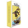 Tarot Cards for Beginners, Classic Tarot Cards with Meanings on Them, 78 Tarot Deck Set, Learning Tarot Deck, No Guide Book Needed, Learning Tarot Cards Set, Tarot Deck Fortune Telling Game (White)