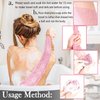 3 Pcs African Exfoliating Net Sponge - 31.5 Inch Loofah Body Scrubber Bath Sponge Back Scrubber for Shower Exfoliating Washcloth Towel Woven for Women Men Skin Smoother Daily Use (Pink,Black,Purple)