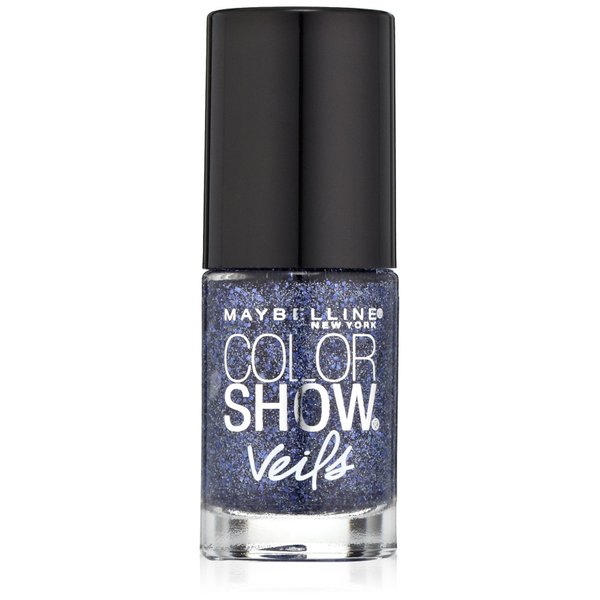 Maybelline New York Color Show Veils Nail Lacquer Top Coat, Amethyst Aura, 0.23 Fluid Ounce