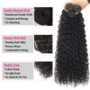 Beautymoon Water Wave Bundles 18 20 22 Inch Wet and Wavy Human Hair Weave Bundles 10A Brazilian Virgin Water Wave Hair 3 Bundles Human Hair Extensions for Black Women Natural Color