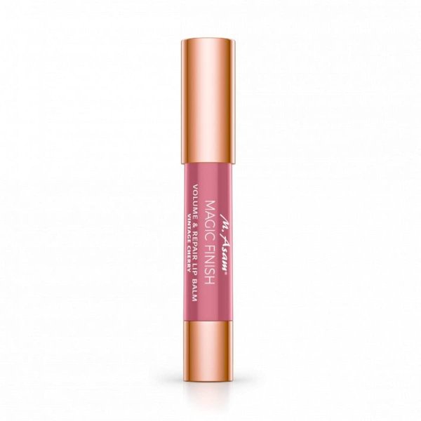 M. Asam MAGIC FINISH Volume & Repair Lip Balm Vintage Cherry - lip care for soft, full lips in a subtle cherry tone, plumping & nourishing with vitamin E & shea butter, lip plumper, 0.11 Oz