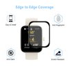 Aemus Compatible for Amazfit Bip 3 Screen Protector (3 Pack) Bip 3 Pro Smart Watch 3D Full Coverage Protective Film anti-scratch