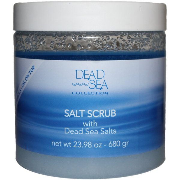 Dead Sea Salt Scrub with Dead Sea Salts 23.98 oz