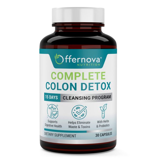 Offernova Complete Colon Detox 15 Days 30 Capsules