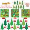 chiazllta 945Pcs DIY Christmas Tree Craft Kit Kids Holiday Art Making Craft with Stickers, Make Your Own Christmas Bookmark Xmas Party Favor Decoration Home Classroom Game Activities