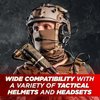 Peltor Comtac I & II ARC Adapter - Tactical Headset Helmet Rail Mount Adapter Airsoft Helmet Accessories - Hearing Protection Headphone Adapter Tactical Helmet Accessories